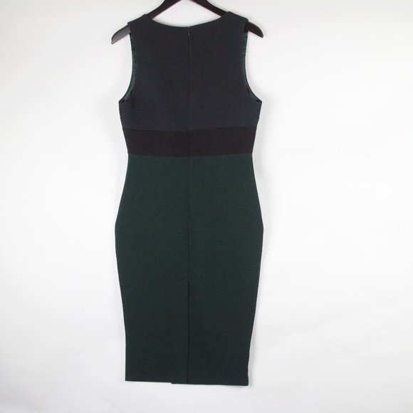 Anthropologie Colorblock Sleeveless Dress | Size M - Picture 3 of 9